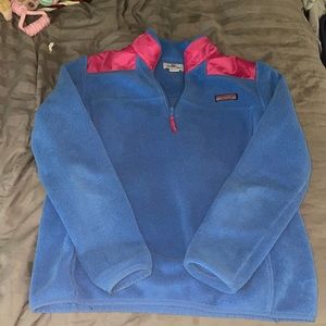 Vineyard Vines Fleece Quarter Zip